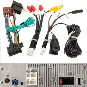 Car Radio Audio SUB Rear Out Cam Video RCA Harness Cable For Pioneer DMH-160BT DMH-1700NEX DMH-1770NEX DMH-W2700NEX DMH-W2770NEX