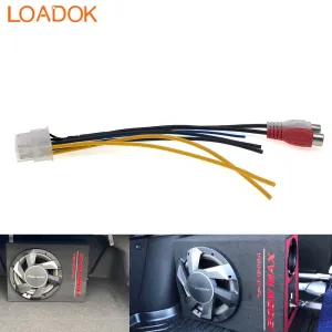 10 Pin Car Stereo Amplifier Power Harness Sub-woofer RCA Plug For Pioneer TS-WX1210A TS-WX101A TS-WX300TA TS-WX300A TS-WX400DA